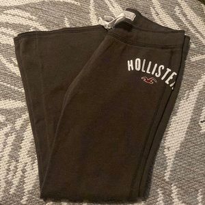 Hollister brown flare sweatpants size large